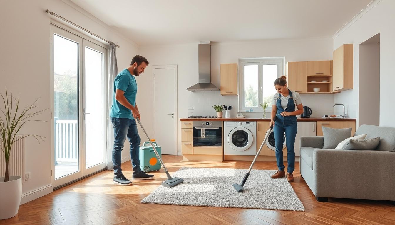 Nettoyage de logement avant remise des clés